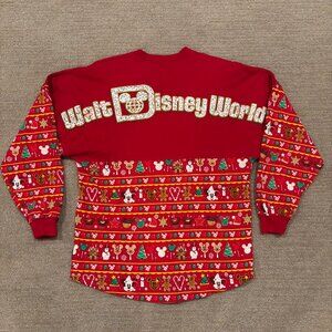 Walt Disney World 2019 Christmas Holiday Snacks Preowned Spirit Jersey - Size XS